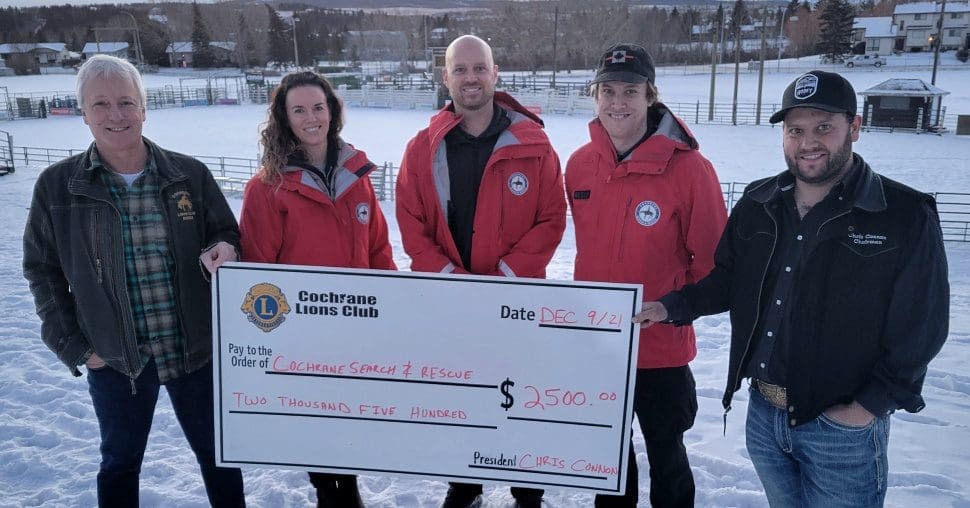 Lions Donations Search and Rescue