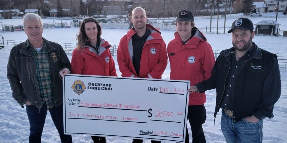 Lions Donations Search and Rescue