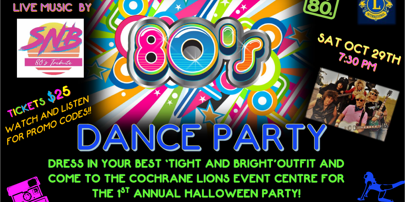 lions halloween dance party