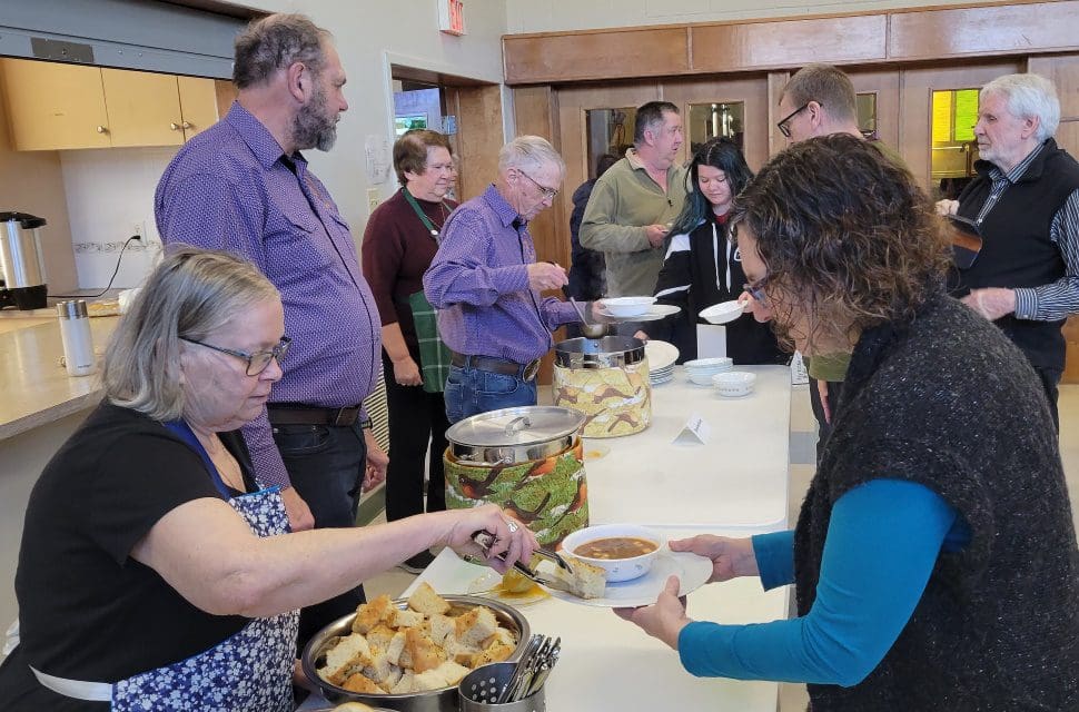 WATCH: St. Andrew's remains the place to connect over fresh soup on Tuesdays